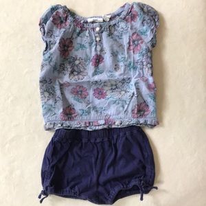 Adorable toddler girl Summer outfit 2T